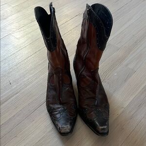 Stuart Weitzman Brown Ankle Boots